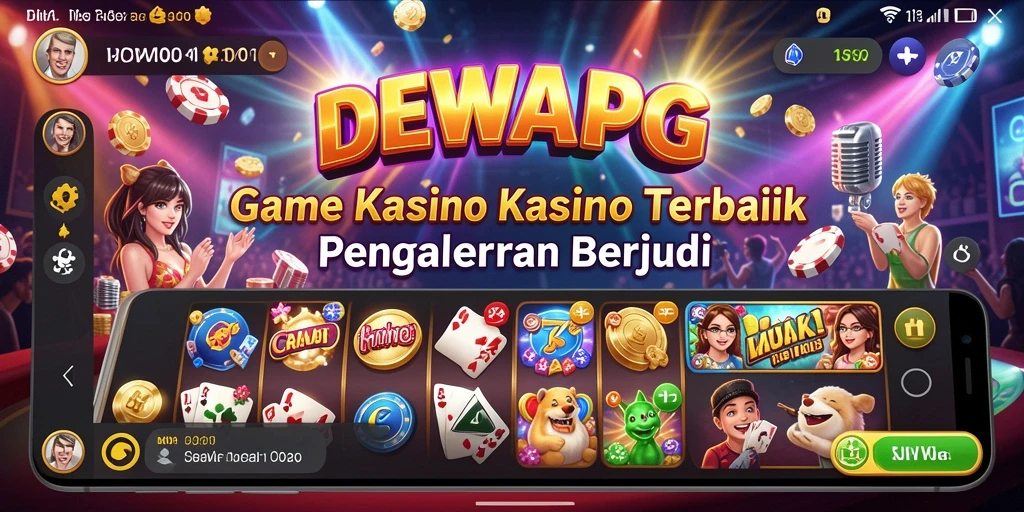 Tampilan gameplay Kasino yang mengesankan di DEWAPG.