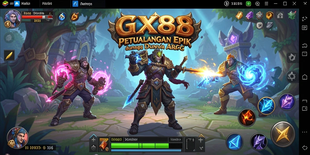 Gameplay ARPG menegangkan dan mendebarkan di GX88.