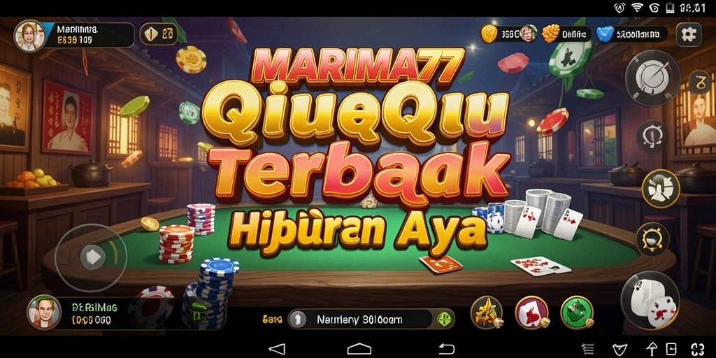 Tampilan gameplay seru dan interaktif di MARIMA77.